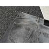 LUXEON Painted and Splashed Baggy Black Jeans Streetwear Washed Distressed Casual Loose Denim Trousers Oversized