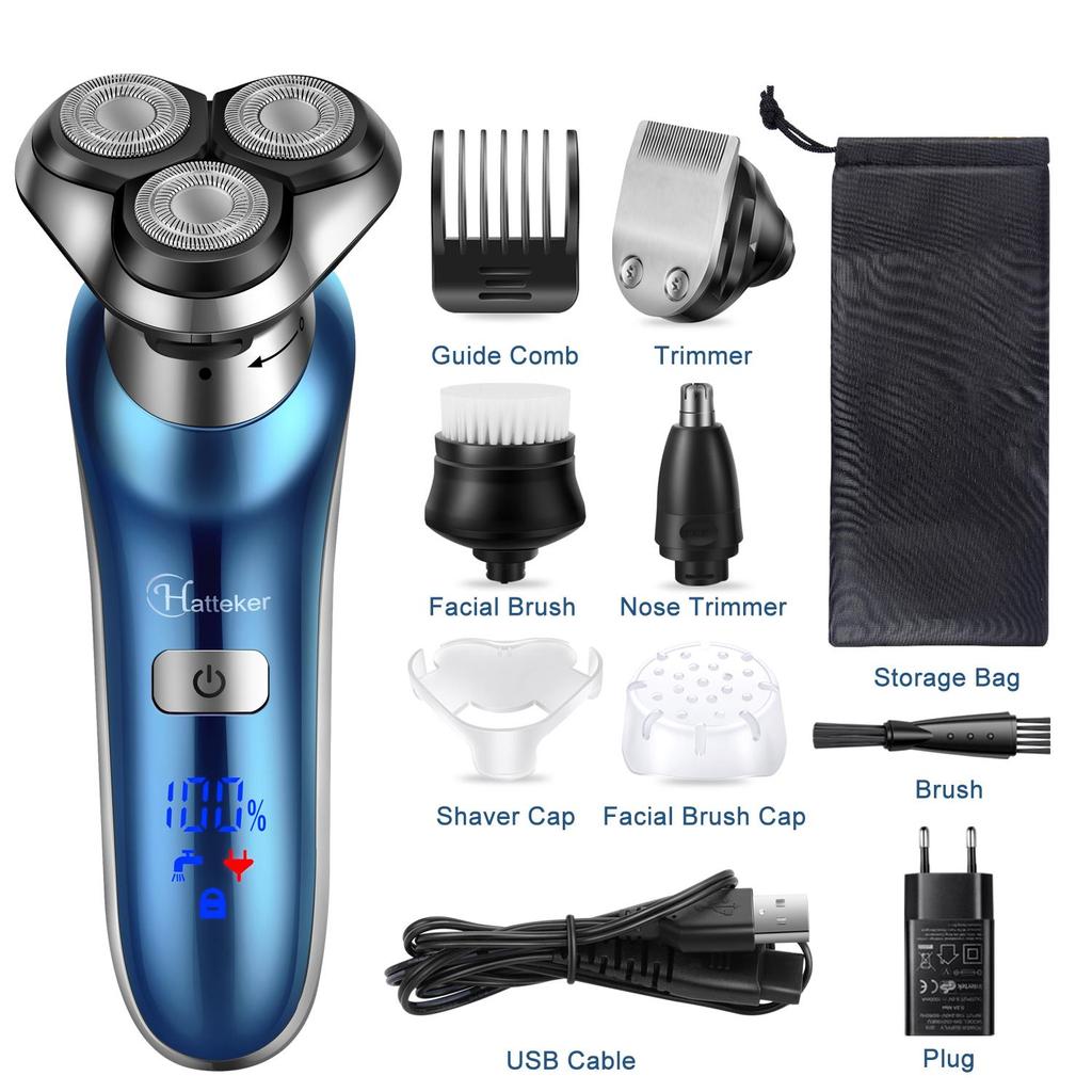 Электробритва 4 в 1 с LED-индикатором зарядки многофункциональная