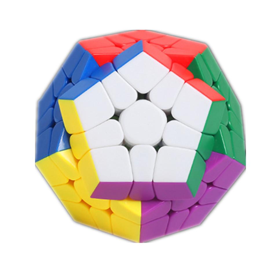 Shengshou Mr.M Магнитный Мегаминкс Кубик Рубика 3x3 Магический Кубик 3Слоя Wumofang Скоростной Кубик Головоломка Игрушки Для Детей Подарок Детям