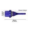 Масляный щуп для двигателя мотоцикла, алюминиевый шестигранный масляный щуп, щуп для универсальной заливной горловины GY6 BWS 125CC