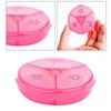 Pill Box Tablet Organizer Dispenser Vitamin Medication Container Red