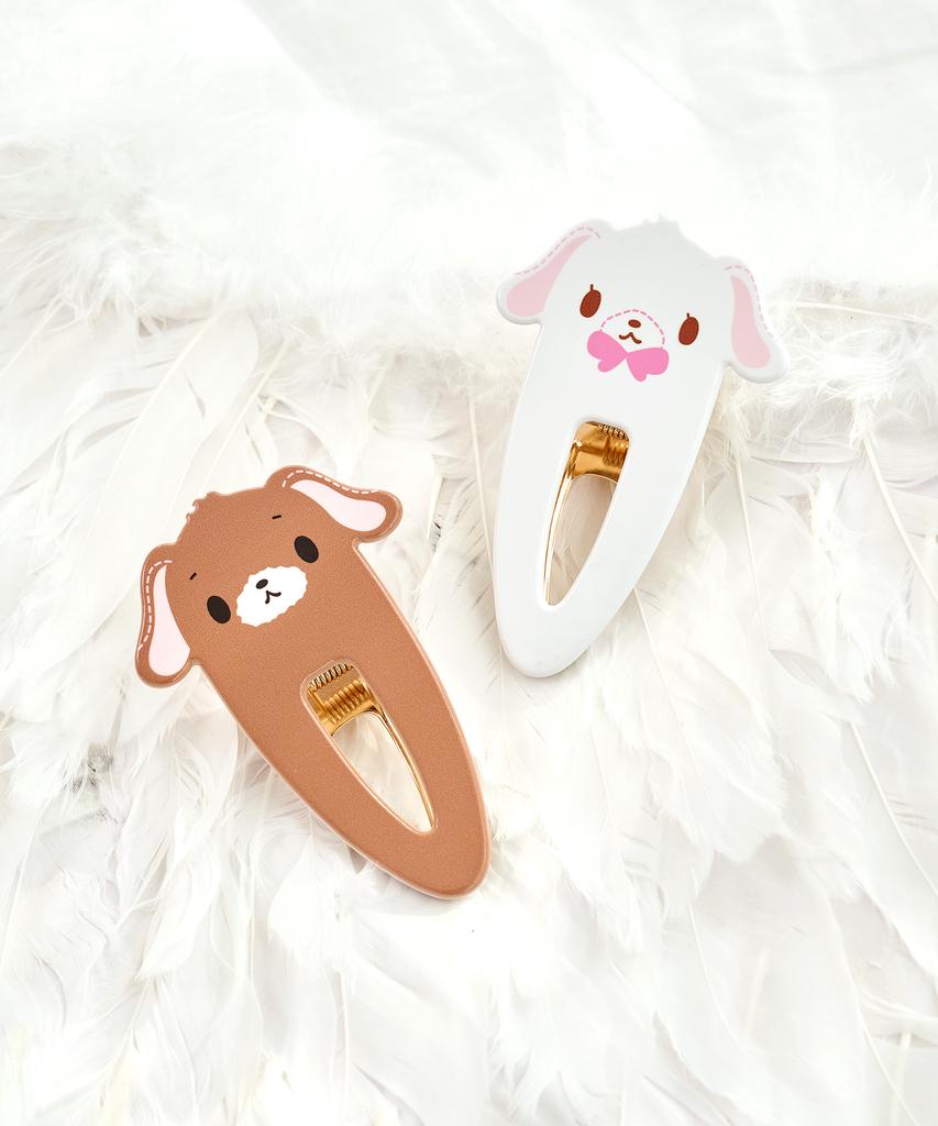 Мини заколки-коготки Colley Sugar Bunnies (2 типа: Широуса и Куроуса)