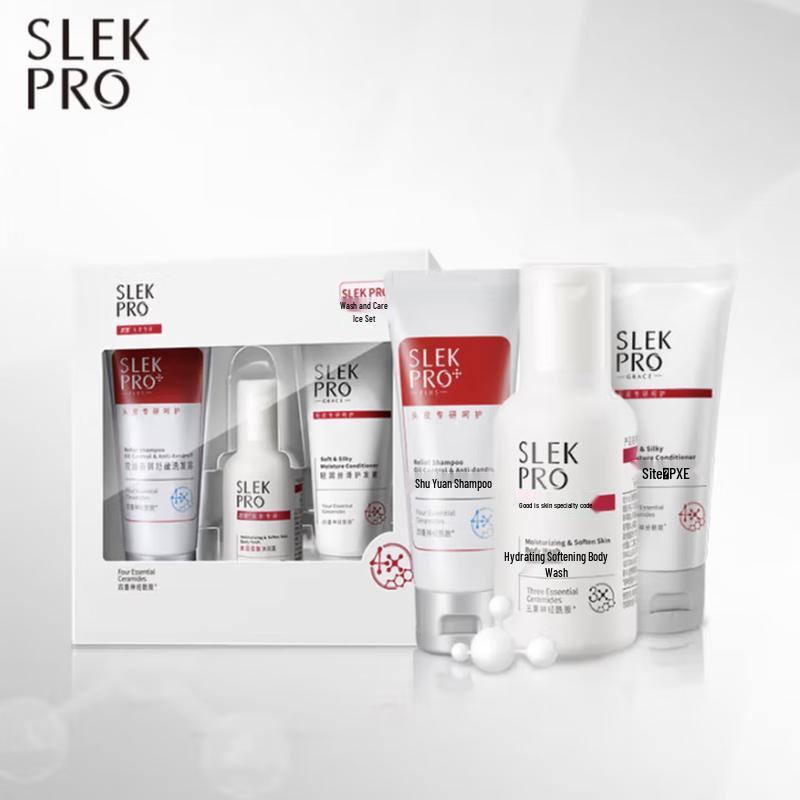 SLEK PRO Дорожный набор для ухода за волосами и телом