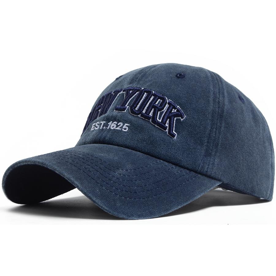Vintage NEW YORK Embroidery Baseball Cap Men Sun Hat Soft Top Women Snapback Visor Caps For Summer Casual Daily Wear 10 Colors