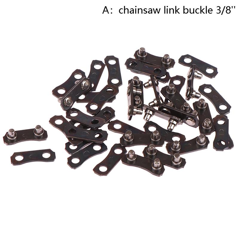 10 Pairs Professional Saw Chain Lock 0.404" 0.325" 3/8" 3/8"Lp Is Available Chainsaw Link Buckle