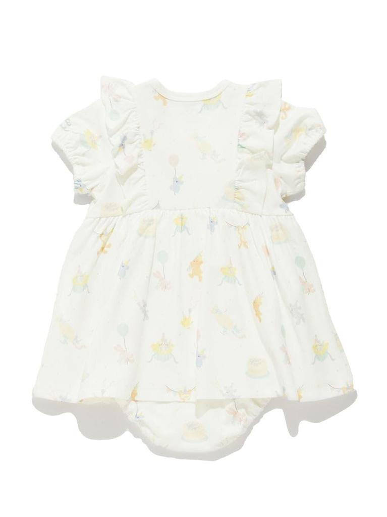Комбинезон с юбилейным принтом BABY лимитированной серии PBCO252496 OWHT 70 [Gelato Pique]