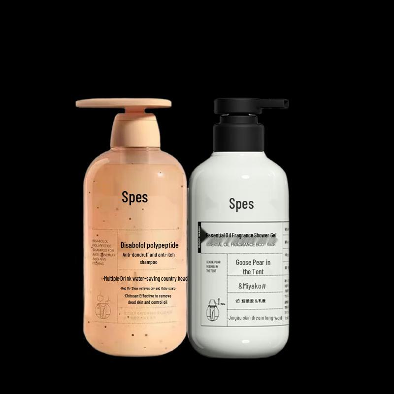 Spes Anti-Dandruff Shampoo & Scented Shower Gel Set