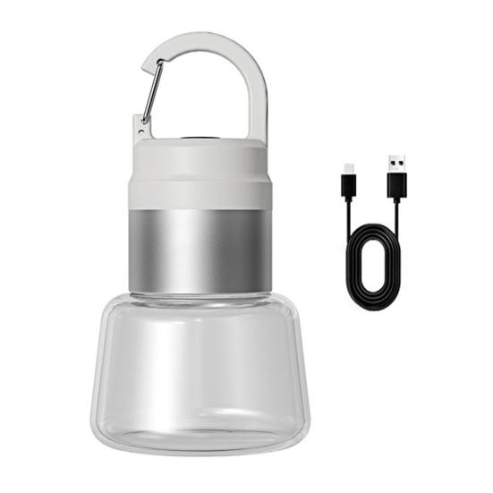 Уличный кемпинговый фонарь с USB-подзарядкой, водонепроницаемый, съемный, с подсветкой для бутылки с водой, портативный, для пеших походов, рюкзака, светодиодная подвесная лампа