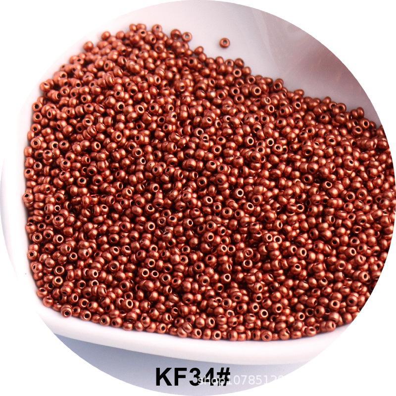 1,5 мм однотонные стеклянные рисовые бусины для самодельных украшений – 38 ярких цветов