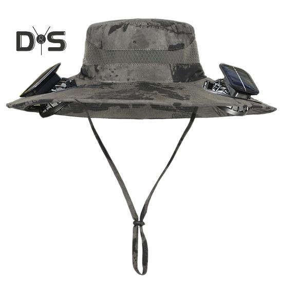 Солнечная шляпа-веер с широкими полями, двухрежимные вентиляторы, аккумулятор 800 мАч, шляпа для рыбалки на открытом воздухе, для пеших прогулок, езды на велосипеде, рыбалки