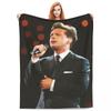 Теплые мягкие одеяла для путешествий L-Luis Miguel Throw Blanket Mexican Singer Фланелевое покрывало для дивана-кровати Забавный чехол для дивана-кровати