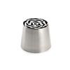 Stainless Steel Flower Squeeze Mouth Large Size Cream Nozzles  for Cupcake Decoration
