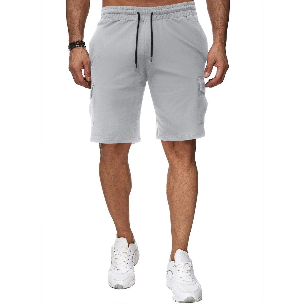 Men's Sport Work Pants  Multi-pocket Shorts  Fitness Pants  Sports Pants