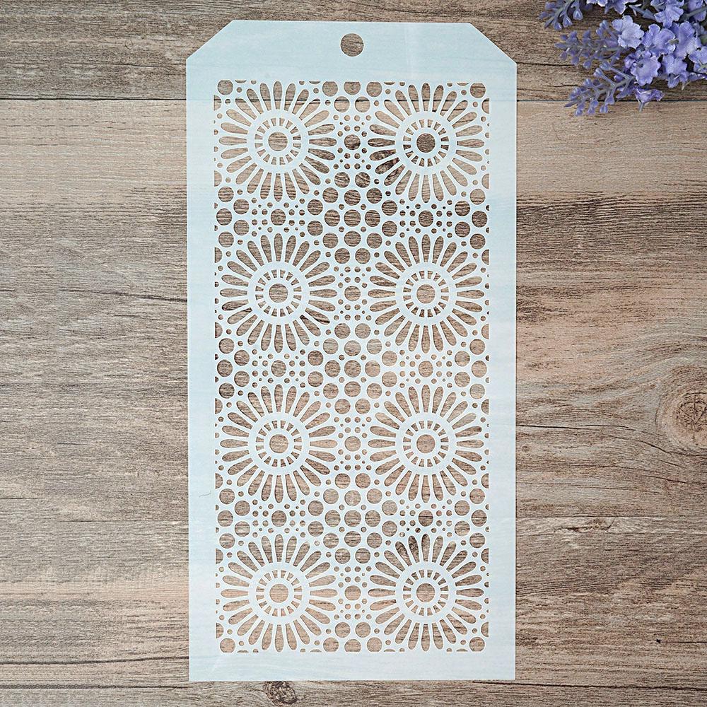 12*24 см DIY ремесло бесшовный трафарет для рисования штамповки для скрапбукинга штампы альбом декоративное тиснение бумажные карты