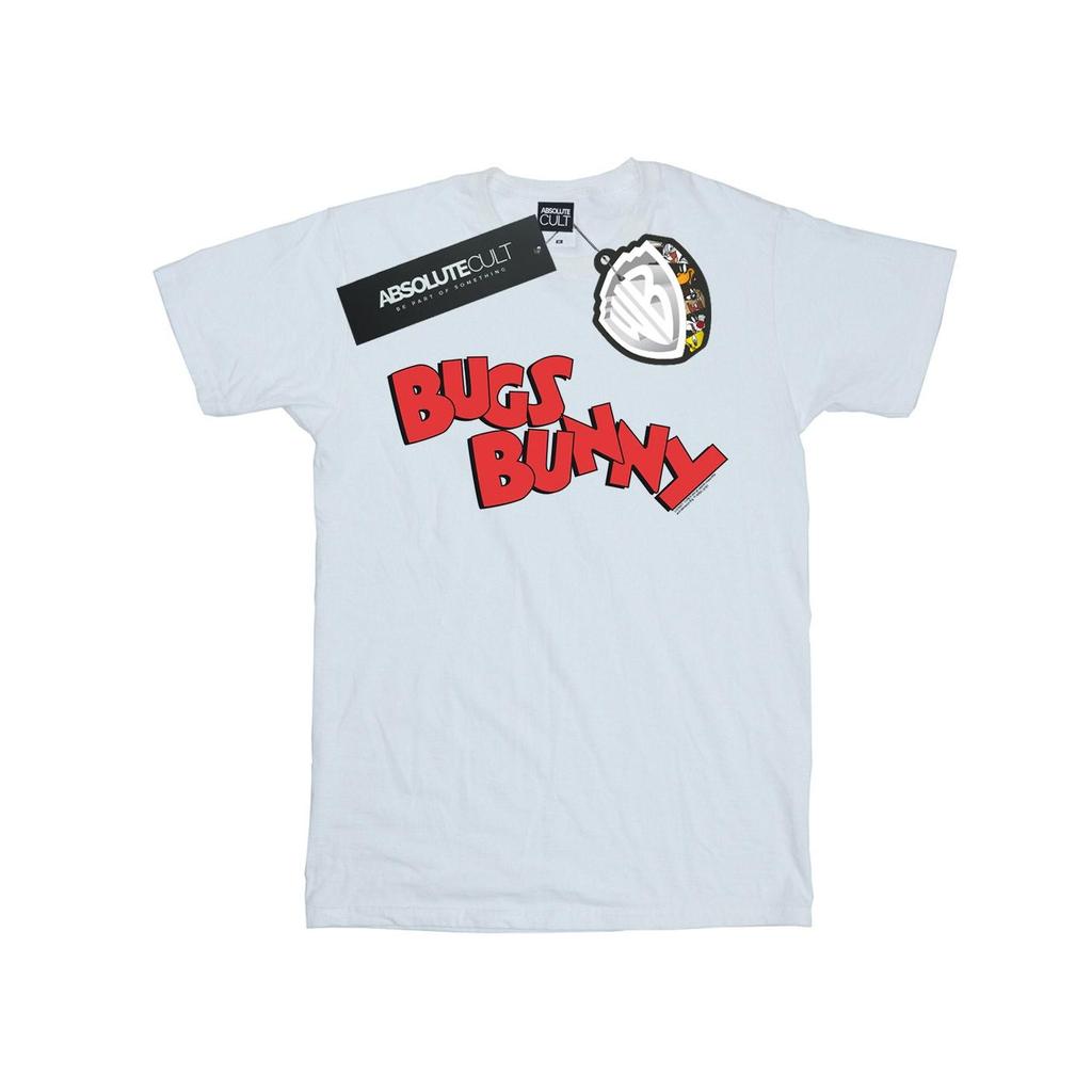 Looney Tunes Womens/Ladies Bugs Bunny Name Cotton Boyfriend T-Shirt