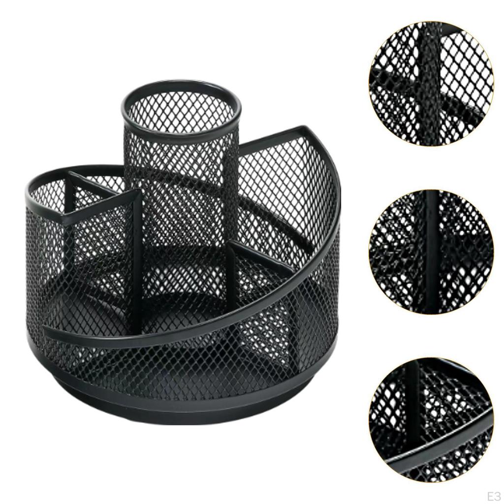 Сетчатый органайзер для хранения ручек и канцелярских принадлежностей на рабочем столе