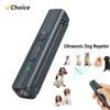 Ultrasonic Dog Repeller USB Rechargeable Dog Drive Device Portable Dog Trainer Anti Barking Device with LED Indicator Lanyard
