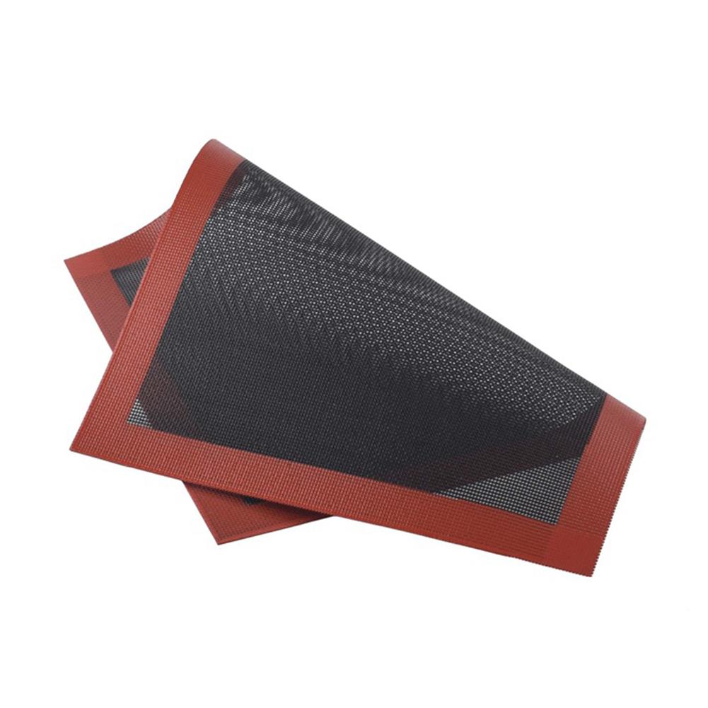 Silicone Baking Hollow Mat Pad Non-Stick Baking Breathable Glass Fibre Oven Sheet Liner for Cookie Bread Biscuits Home Kitchen Baking Tools