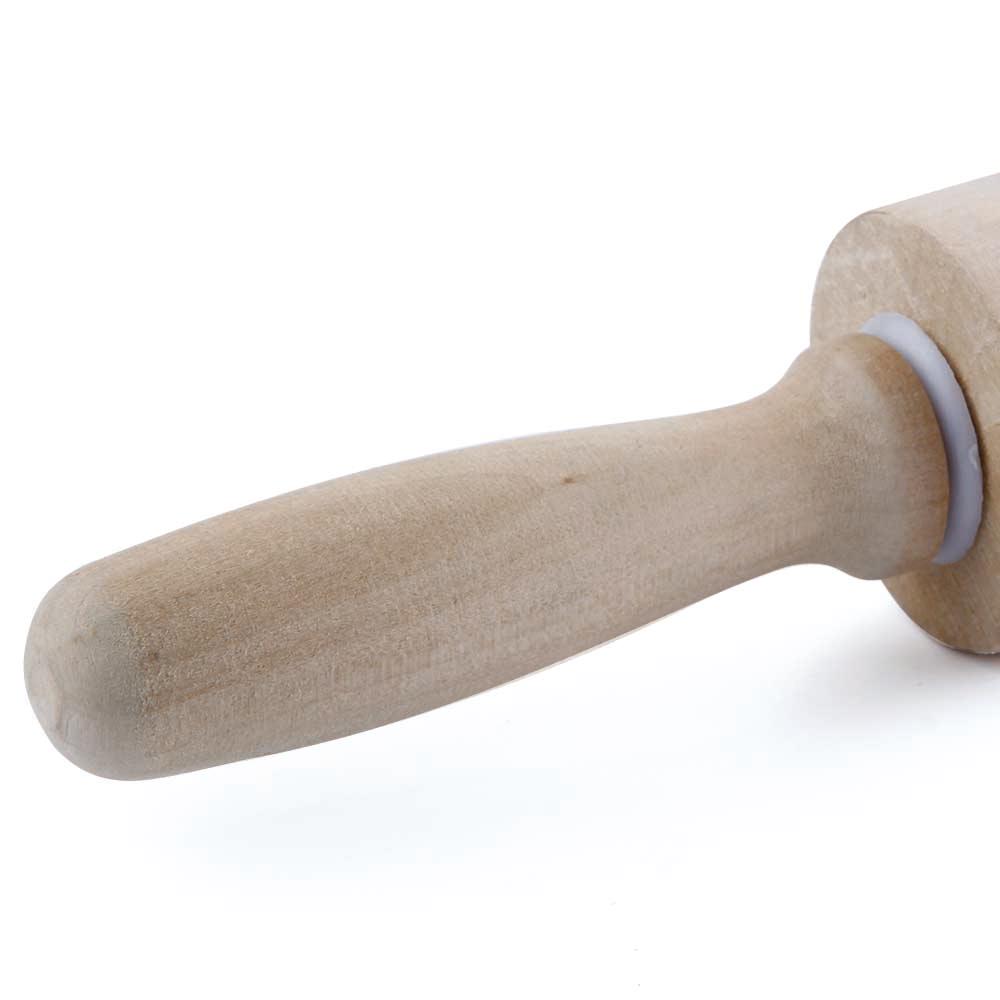 Wooden Rolling Pin Embossing Baking Cookies Noodle Biscuit Fondant Cake Dough Patterned Roller