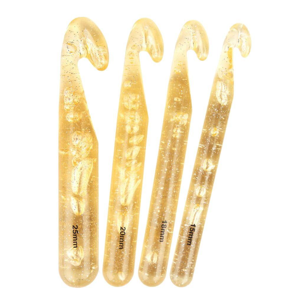 Длинные крючки для вязания Крючки для вязания из пластика Новые крючки для вязания DIY Швейные принадлежности