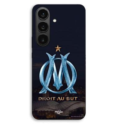 Coque Pour Samsung Galaxy S26 FE OM Logo Bleu Et Dorée Stade Maniacase