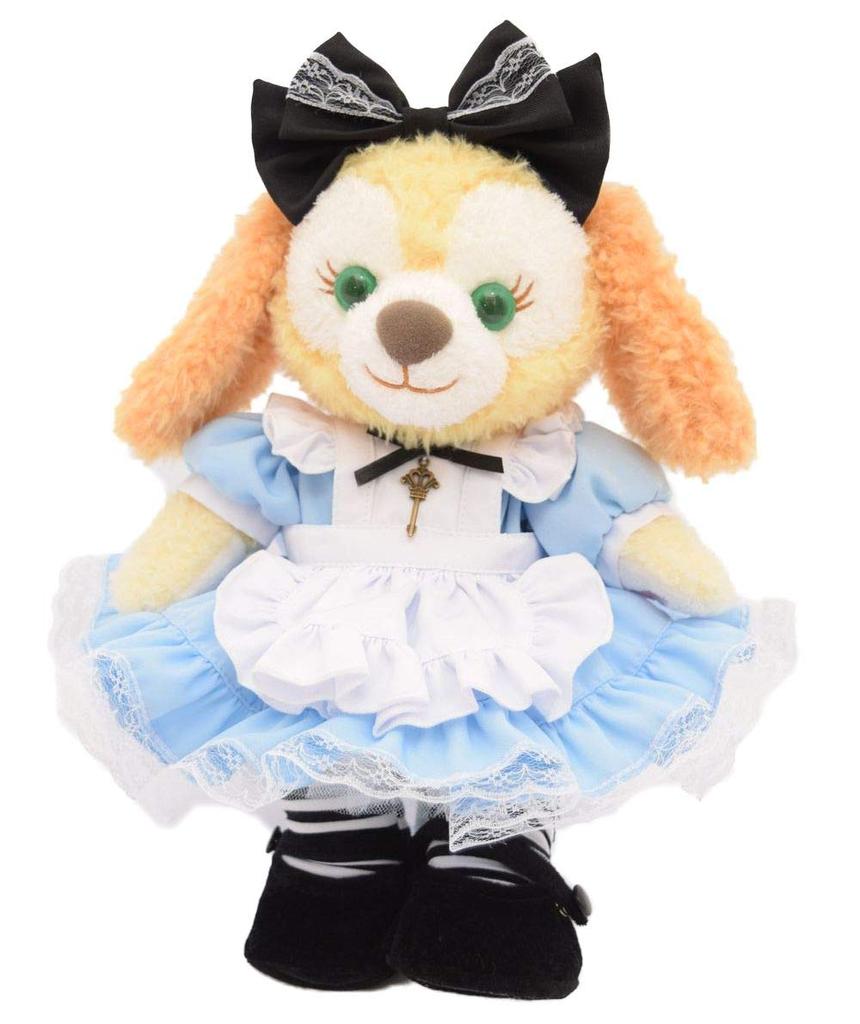 Alice Cookie Ann Teddy Bear (Small Size) - Alice In Wonderland Costume (Sky Blue) - No Body