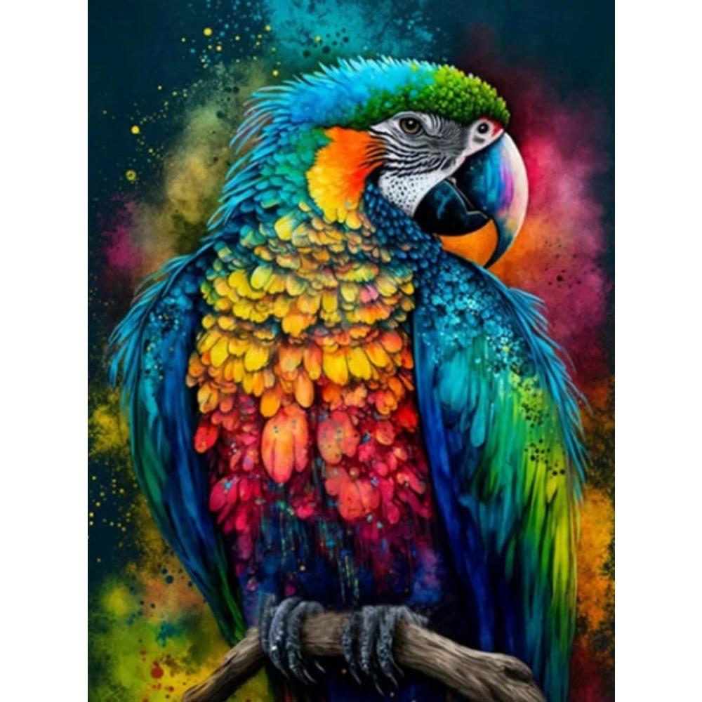 Алмазная картина, полная дрель, конфетный дом, круглая алмазная живопись, ручная работа, искусство, птица, сделай сам, алмазная мозаика, картина, украшение дома