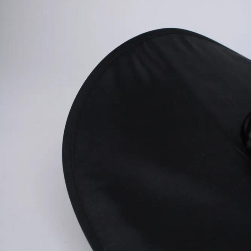 Черная шляпа ведьмы летучая мышь Складные шляпы волшебника для женщин мужчин Маскарадная вечеринка Карнавальный костюм Косплей реквизит Украшения на Хэллоуин