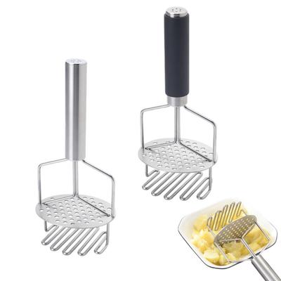 Двойной слой картофеледавилка Ручной картофельный пресс Волнистый пресс Дробилка Кухонные принадлежности