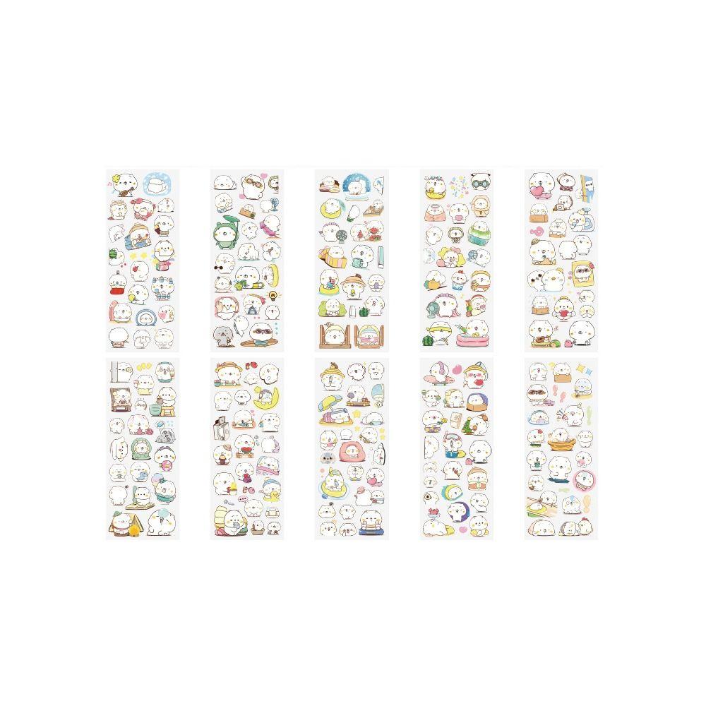 20pcs DIY PVC Sticker Cartoon Patterns Water Bottle Decor Cute Notebook Decoration  Children