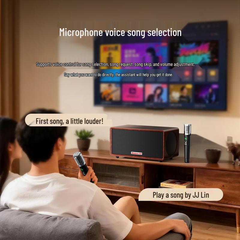 Newsmy KK01 Универсальная домашняя KTV караоке звуковая панель Система CN вилка (адаптер в комплекте)