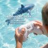 2.4G RC Shark with Waterproof Remote Control, Water Spray & LED, High Simulation Animal Toy for Kids Summer Pool Party