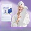 Одноразовая шапочка для сухих волосШампунь Абсорбирующее полотенце для сухих волос Утолщенное мягкое полотенце для сухих волос Портативная сумка Косынка