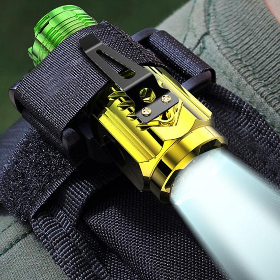 Светодиодный фонарик для кемпинга на открытом воздухе, высокие люмены, ультра-яркий, несколько режимов освещения, мини-размер, перезаряжаемый светодиодный фонарик для экстренного использования