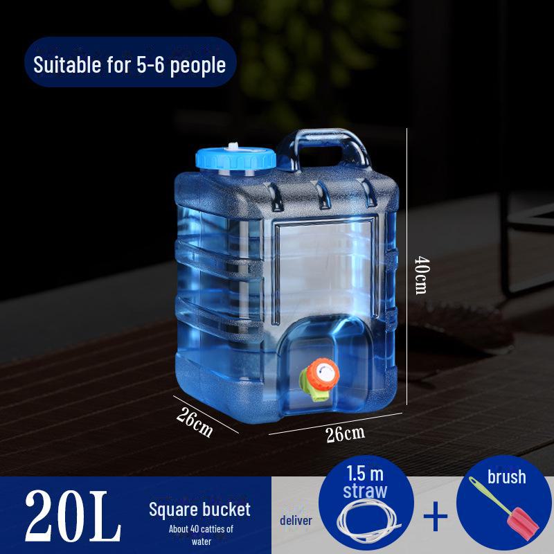 Чайный сервиз для кунг-фу для дома с ведром для хранения воды на открытом воздухе — доставка одним предметом