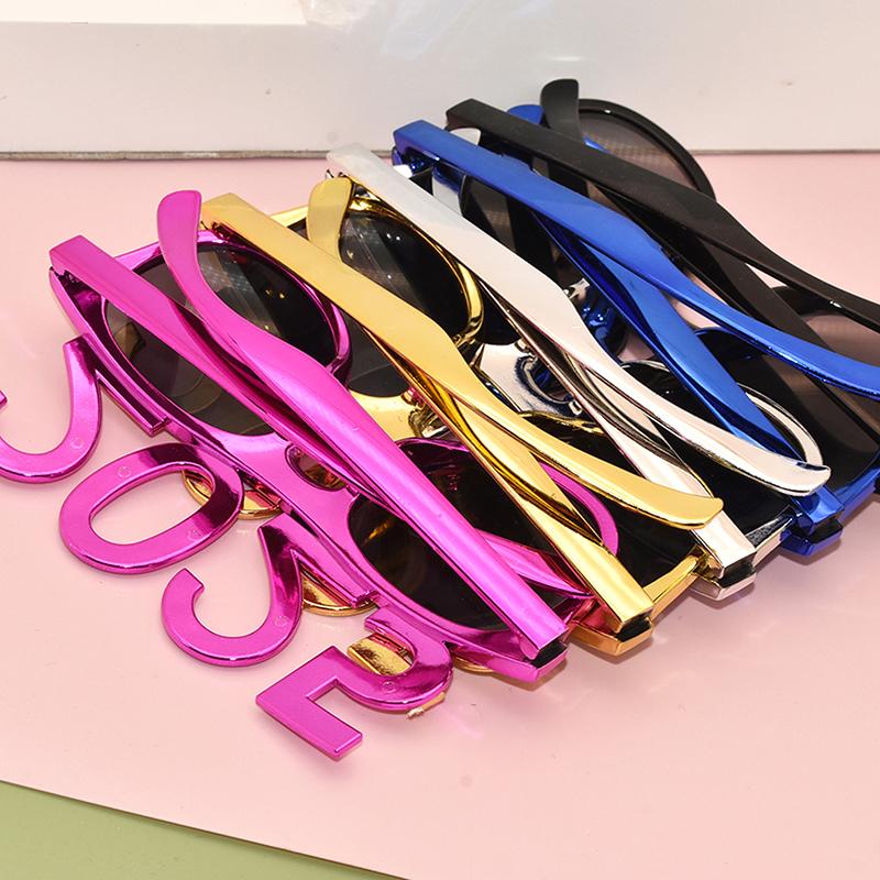 2025 Очки с цифрами, очки с Новым годом, очки с бриллиантовым блеском, реквизит для косплея, украшения для рождественской вечеринки, забавные очки