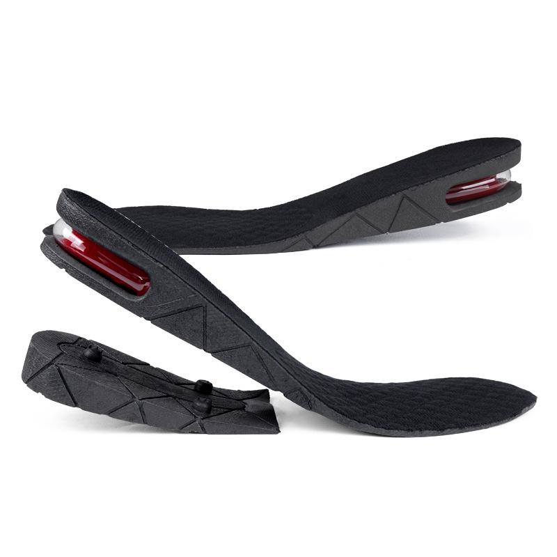 Невидимая стелька для увеличения высоты 3-6 см, регулируемая по высоте стелька для обуви на пятке, вставка выше