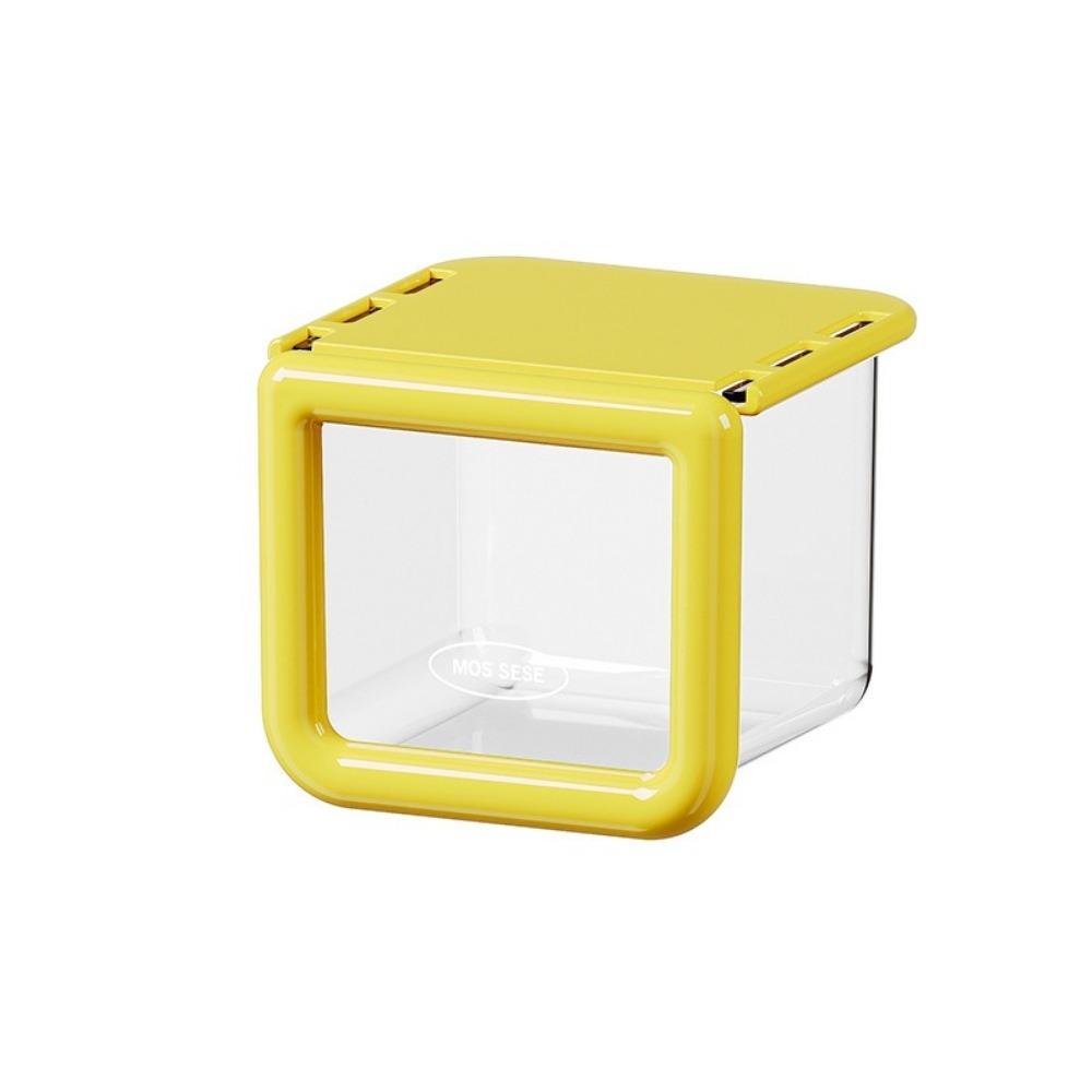 Plastic Mirror Cabinet Storage Box Dopamine Cosmetic Storage Box Drawer Style Storage Box Office