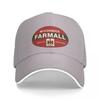 Унисекс Винтажная Бейсболка с Логотипом McCormick Farmall - Большой Размер, Регулируемая Посадка