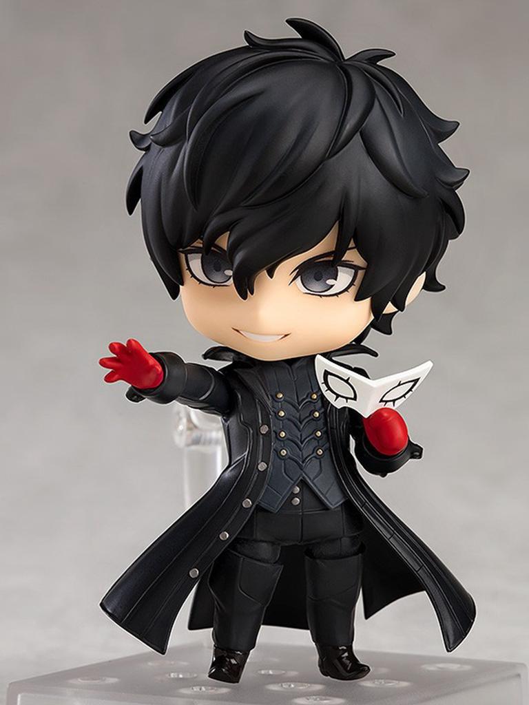 10CM Anime Persona 5Shujinkou (#989) FigureCompany Figure Toy Gift Interchangeable Hands Two Styles Aciton Figure