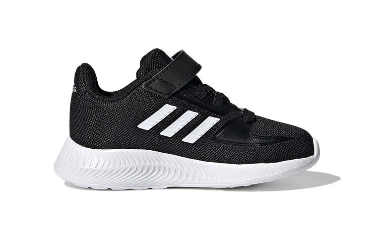 adidas Черные низкие кроссовки для малышей Neo FZ0093