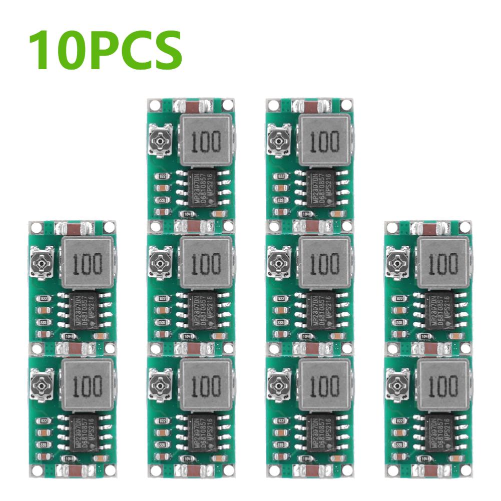 1-10 шт. 3A MINI360 DC-DC ПОНИЖАЮЩИЙ ПРЕОБРАЗОВАТЕЛЬ РЕГУЛЯТОР НАПРЯЖЕНИЯ Модуль для RC Самолета 4,75 В-23 В Преобразователь Питания