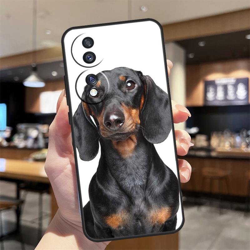 Dachshund Dog Case For Honor Magic 7 5 6 8 Lite Honor 400 200 Pro 50 70 90 X8c X9a X9b X9c X9d Win RT Cover
