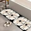 1 шт. Цветочные кухонные коврики Нескользящие коврики для дома и двери Поп-дизайн Коврик для ванной Коврик для ванной Ковер для дома Раковина Прачечная Декор