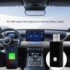 Беспроводной адаптер, В адаптер для iOS, Plug and Play, Бесшовный быстрый стабильный адаптер для подключения, Подходит для iOS 10+ и автомобиля