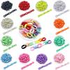 11*16mm 20Pcs Candy Color High-quality O Shape Chain Beads For DIY Pendant Necklace Bracelet Jewelry Making Handmade Accessories