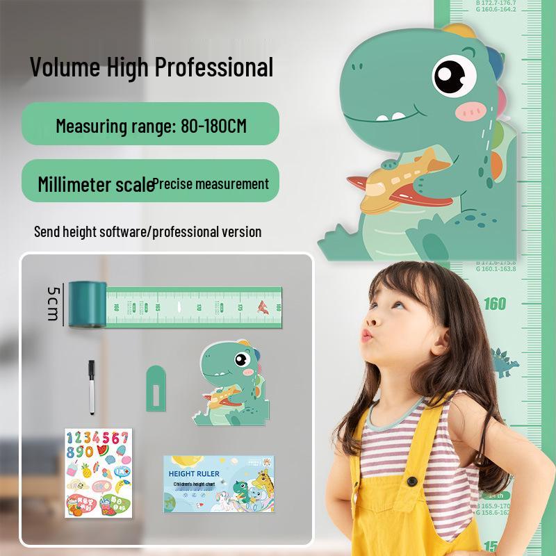 3D Giraffe EVA Magnetic Height Chart for Children's Room