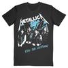 Metallica T-Shirt Ride The Lightning Rock Album Band New Black Official