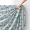 Royal Samt Stoff Polyester Zum Nähen - Motiv Süße Kawaii Katzen