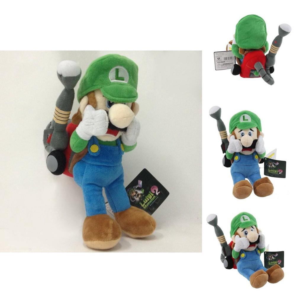 Восхитительно мягкая плюшевая кукла Луиджи из Super Mario Bros, 18 см, для детей и коллекционеров